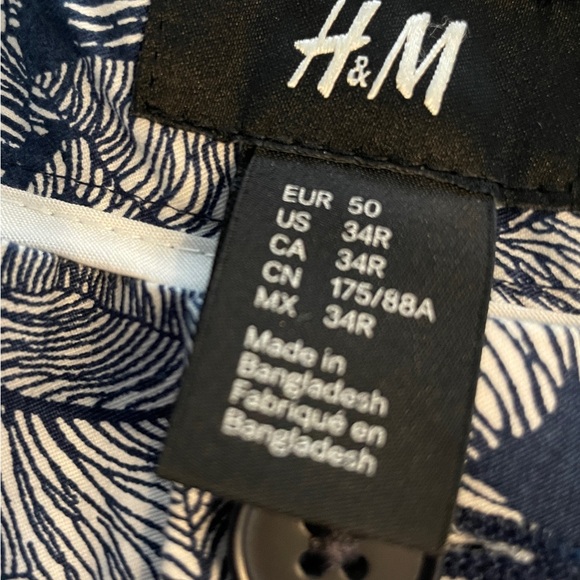NWOT Shorts 100% cotton navy blue - Picture 3 of 9